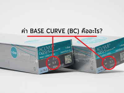 DID YOU KNOW? : CONTACT LENSES BASE CURVE